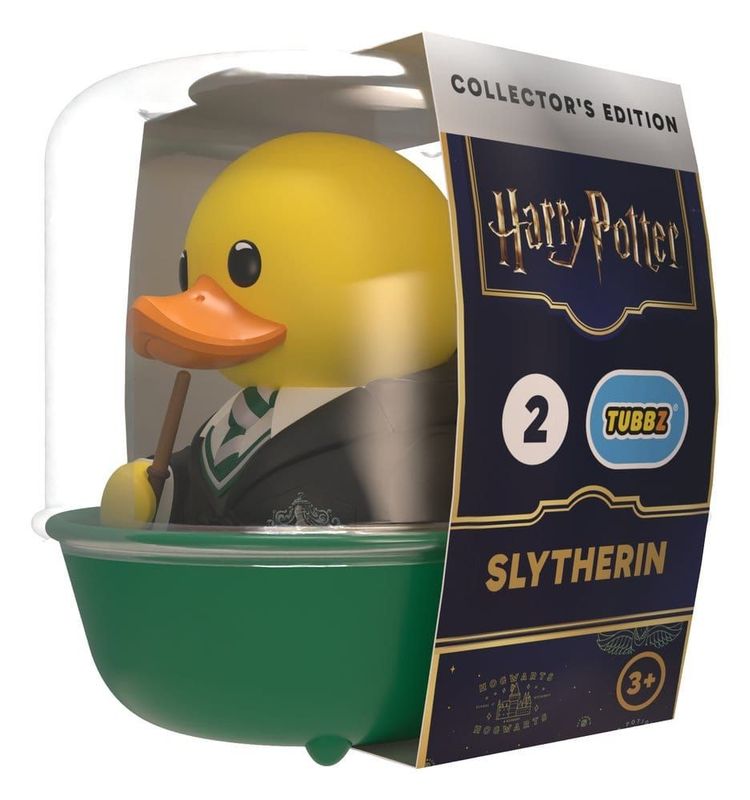 PREVENTA - FIGURA PATO SLYTHERIN 10CM EDICION COLECCIONISTA HARRY POTTER