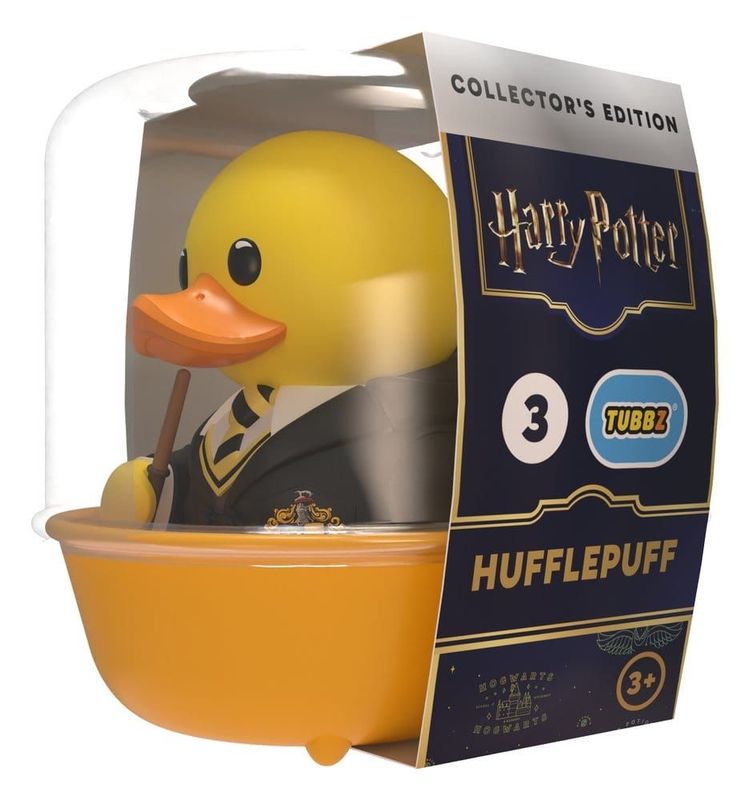 PREVENTA - FIGURA PATO HUFFLEPUFF 10CM EDICION COLECCIONISTA HARRY POTTER