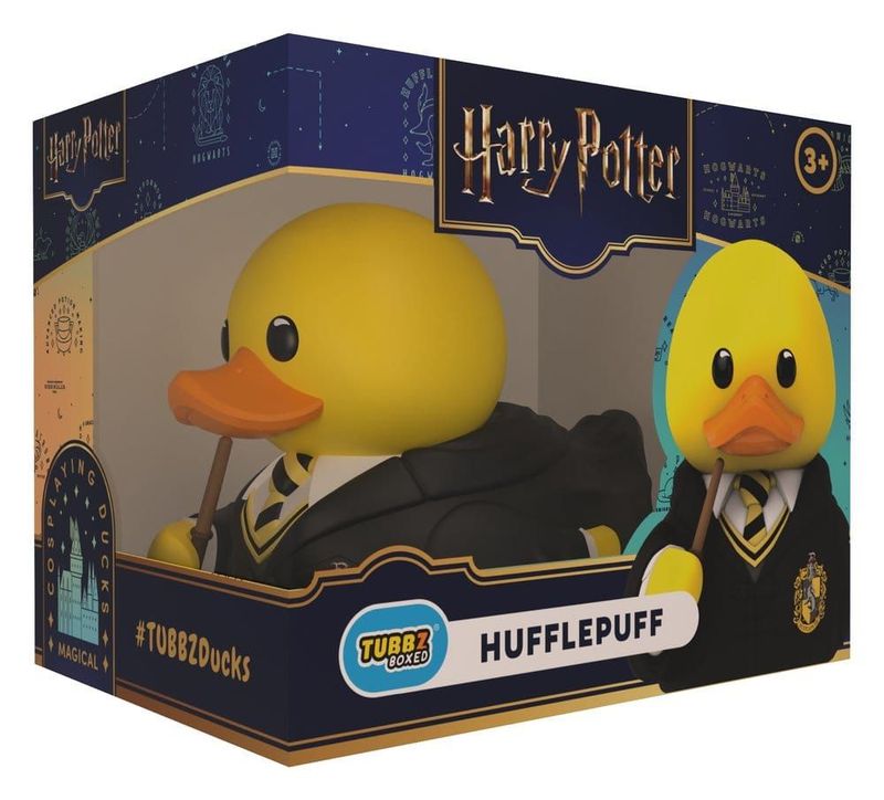 PREVENTA - FIGURA PATO HUFFLEPUFF 10CM CAJA HARRY POTTER