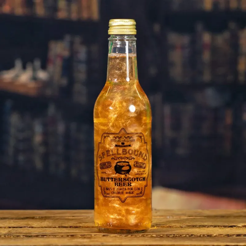 POCION CERVEZA MANTEQUILLA HECHIZADA HARRY POTTER