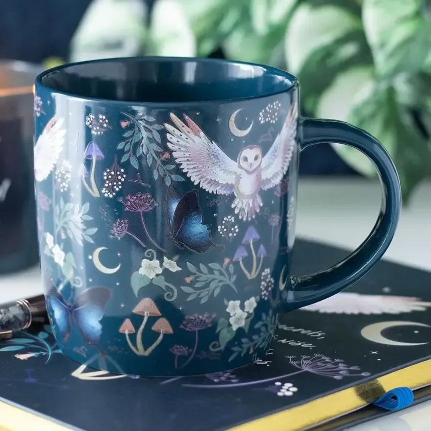 TAZA BOSQUE MAGICO & LECHUZAS TAZA BOSQUE MAGICO & LECHUZAS