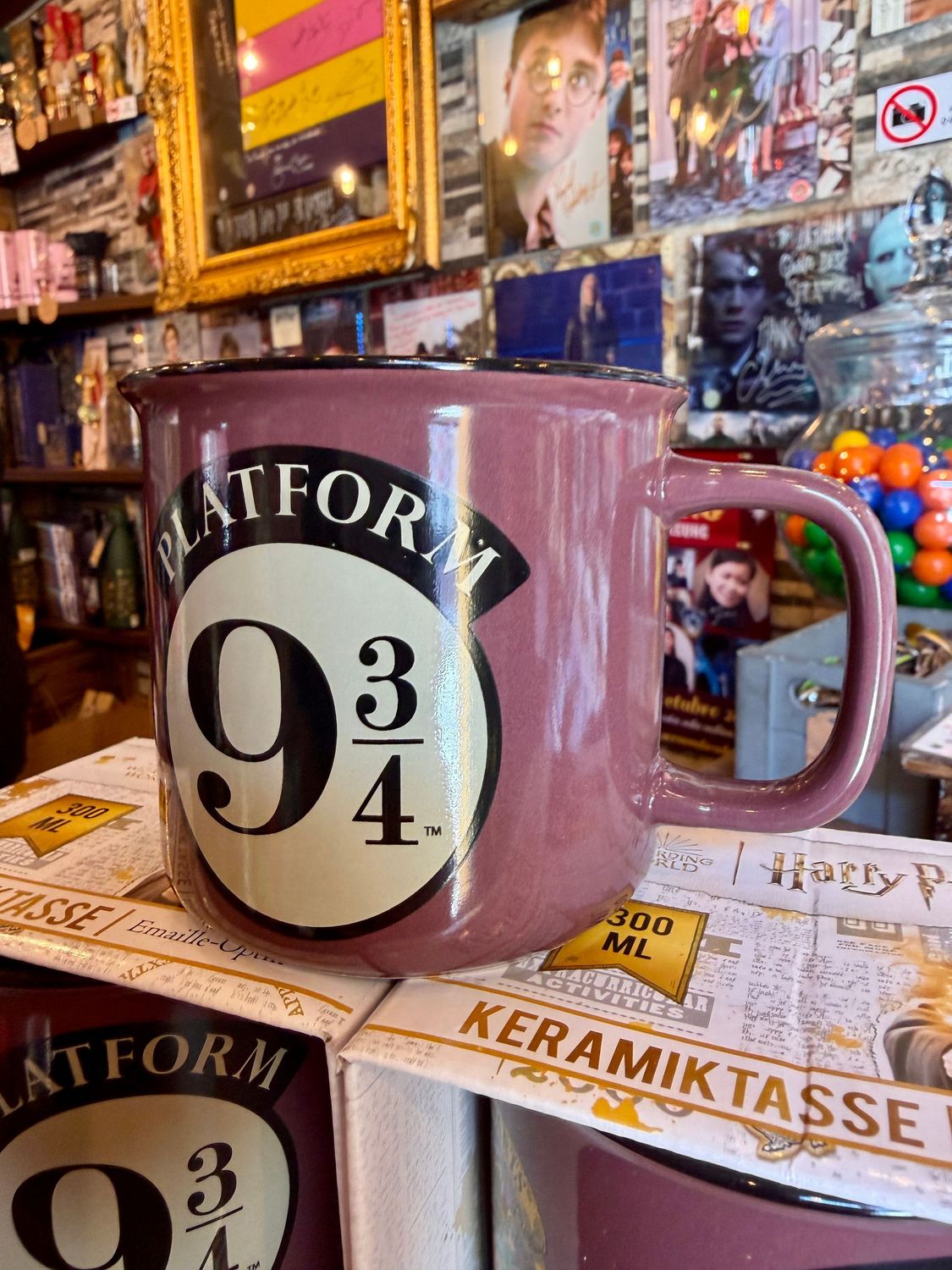 TAZA PLATAFORMA 9 3/4 HARRY POTTER