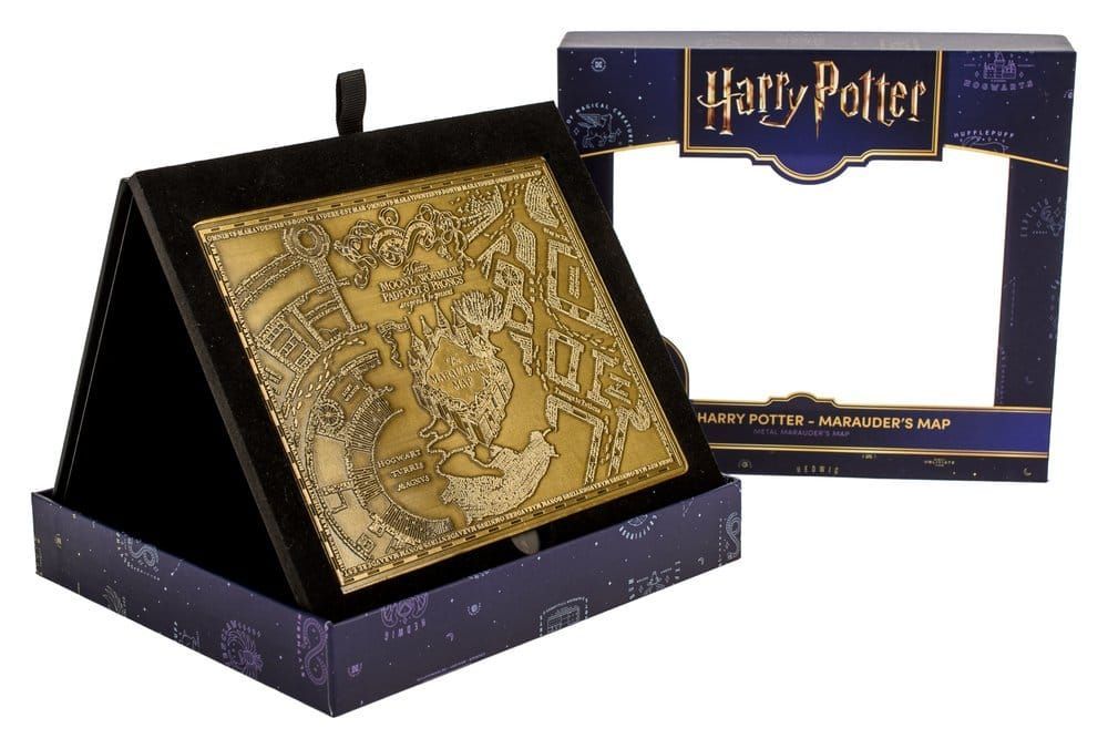 REPLICA MAPA MERODEADOR METALICO HARRY POTTER