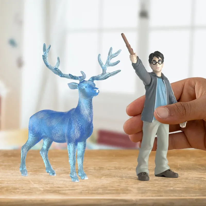 FIGURA HARRY POTTER & PATRONUS HARRY POTTER SCHLEICH