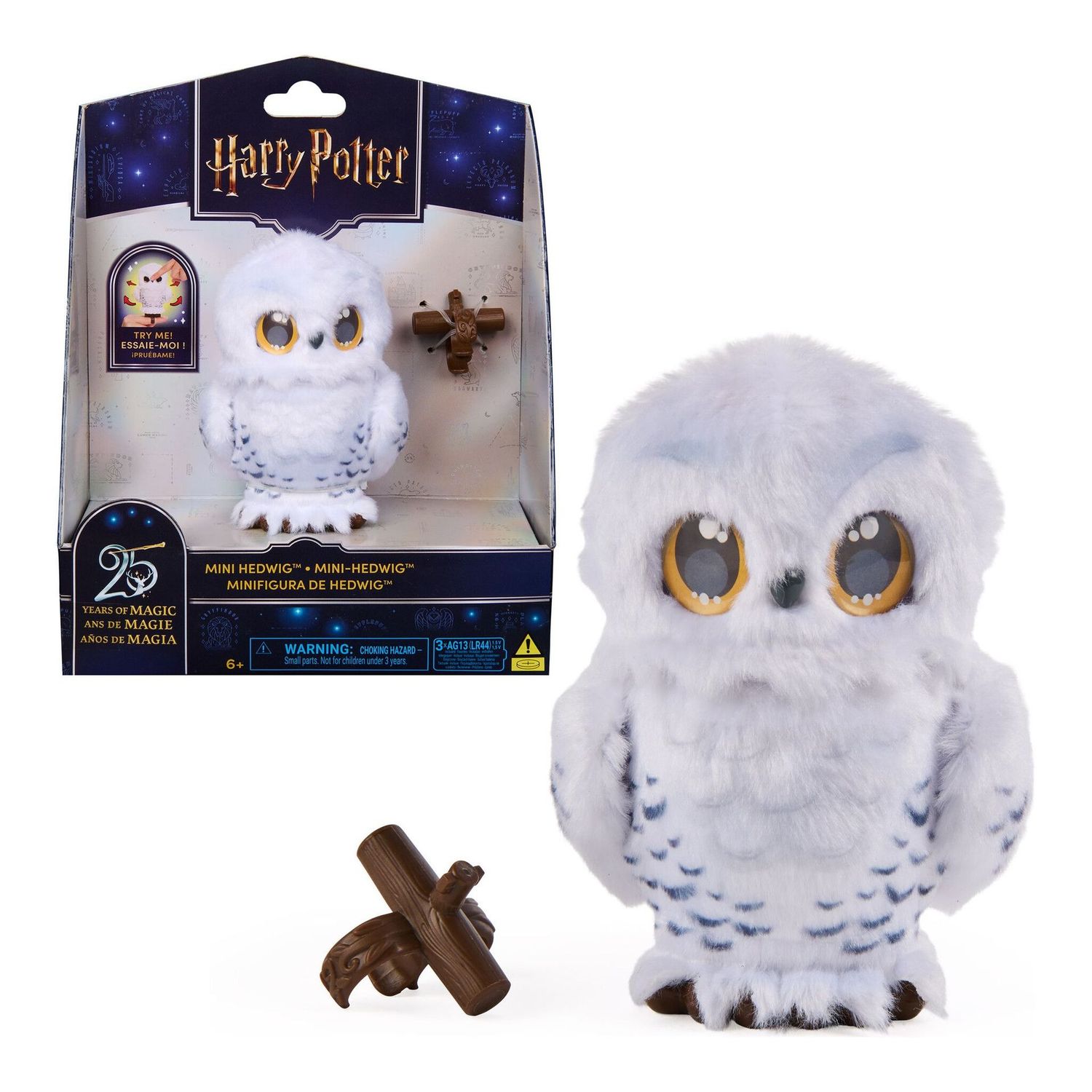 PELUCHE MINI HEDWIG INTERACTIVO HARRY POTTER PELUCHE MINI HEDWIG INTERACTIVO HARRY POTTER