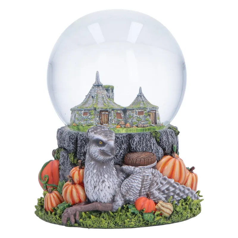 PREVENTA - BOLA NIEVE CABAÑA HAGRID & BUCKBEAK HARRY POTTER