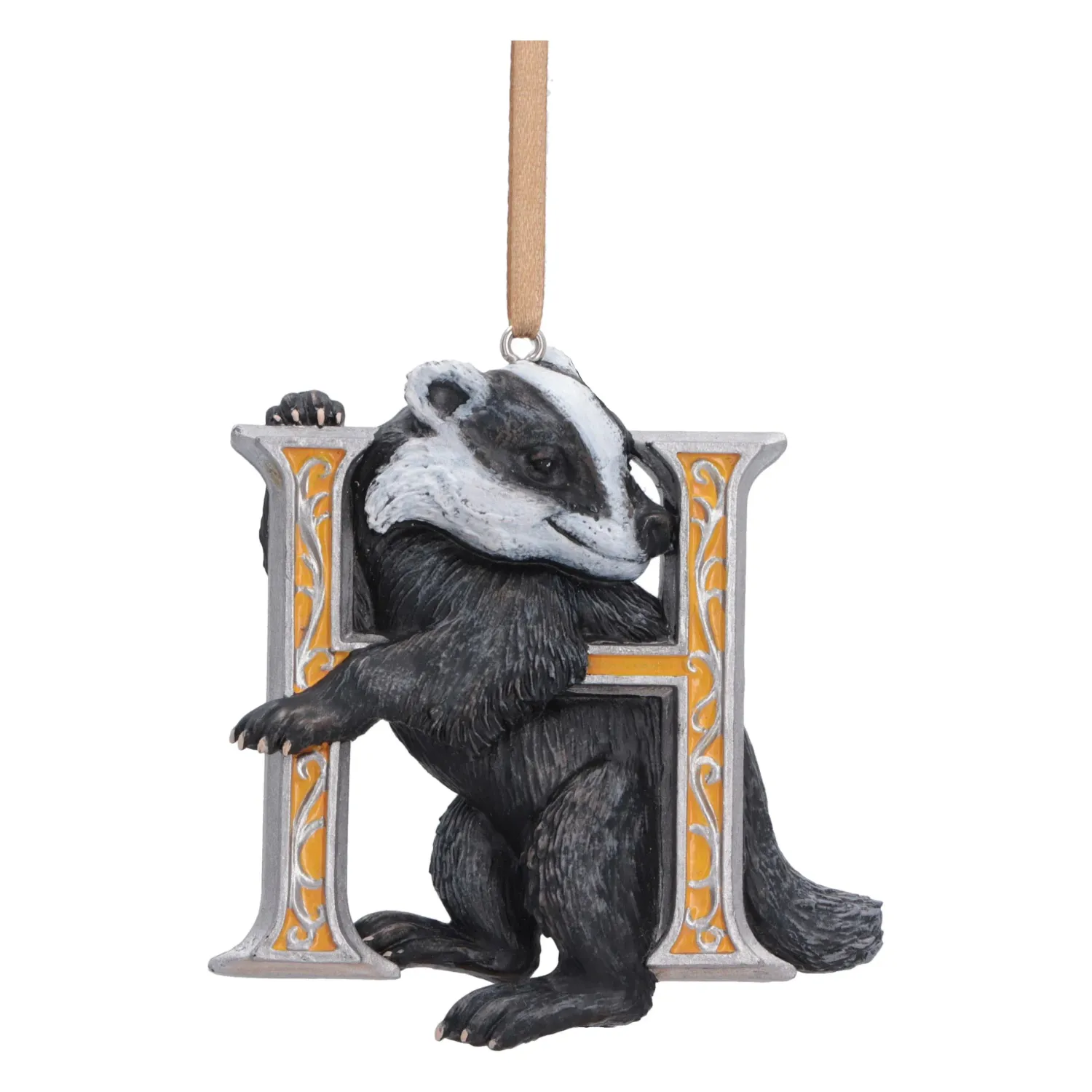 PREVENTA - ADORNO NAVIDAD MASCOTA HUFFLEPUFF HARRY POTTER HARRY POTTER