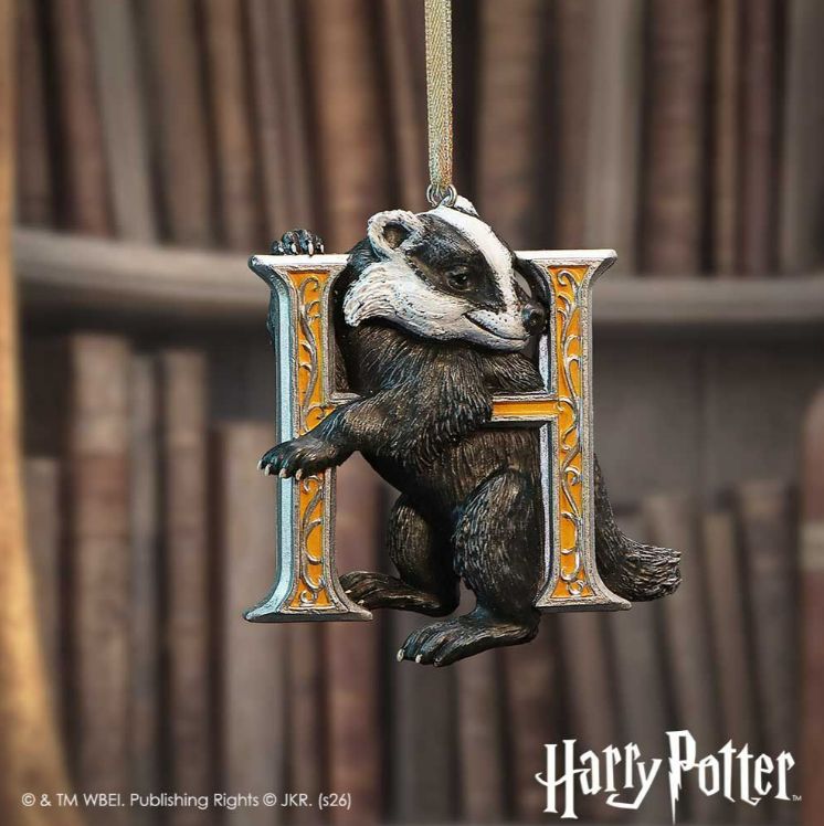 ADORNO NAVIDAD MASCOTA HUFFLEPUFF HARRY POTTER HARRY POTTER