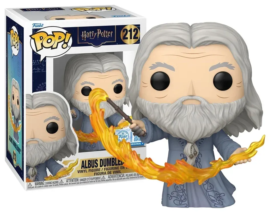 PREVENTA - FIGURA ALBUS DUMBLEDORE & CONJURO Nº212 FUNKO POP