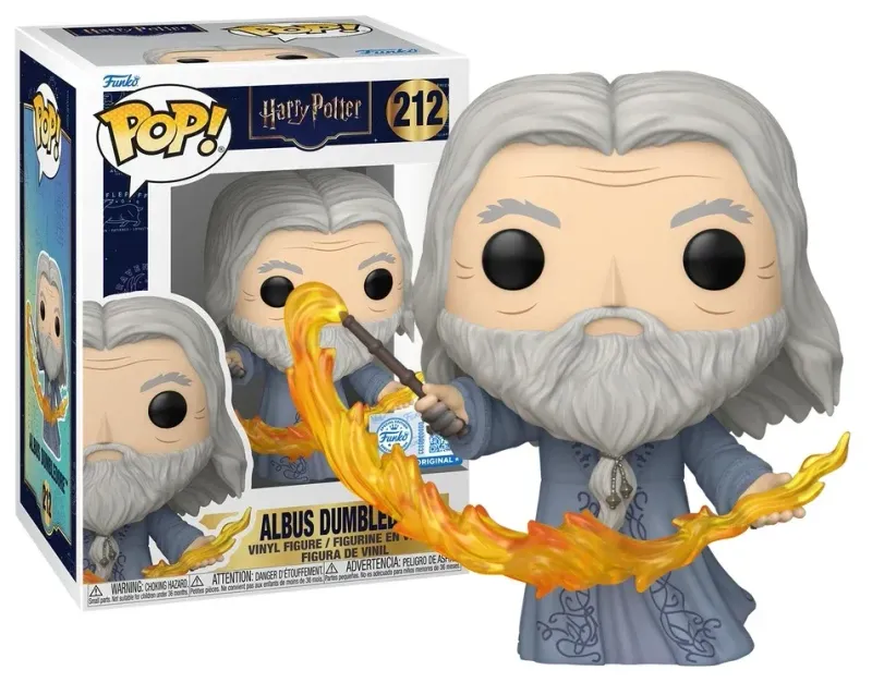 PREVENTA - FIGURA ALBUS DUMBLEDORE & CONJURO Nº212 FUNKO POP
