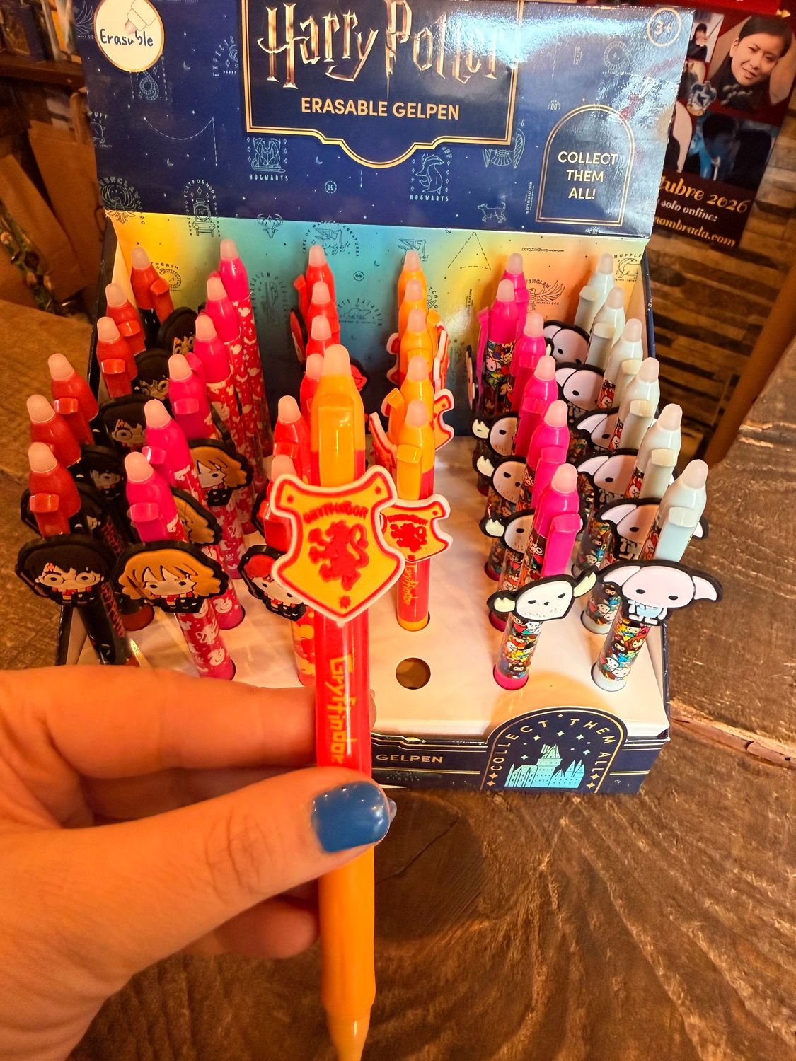 BOLIGRAFO GRYFFINDOR BORRABLE HARRY POTTER BOLIGRAFO GRYFFINDOR BORRABLE HARRY POTTER