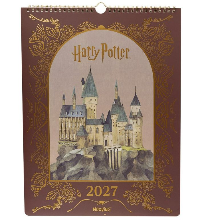 PREVENTA - CALENDARIO PARED 2027 HOGWARTS HARRY POTTER
