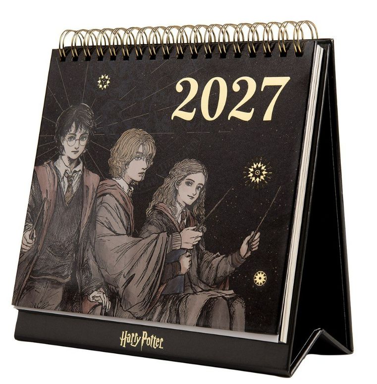 PREVENTA - CALENDARIO SOBREMESA 2027 HOGWARTS HARRY POTTER