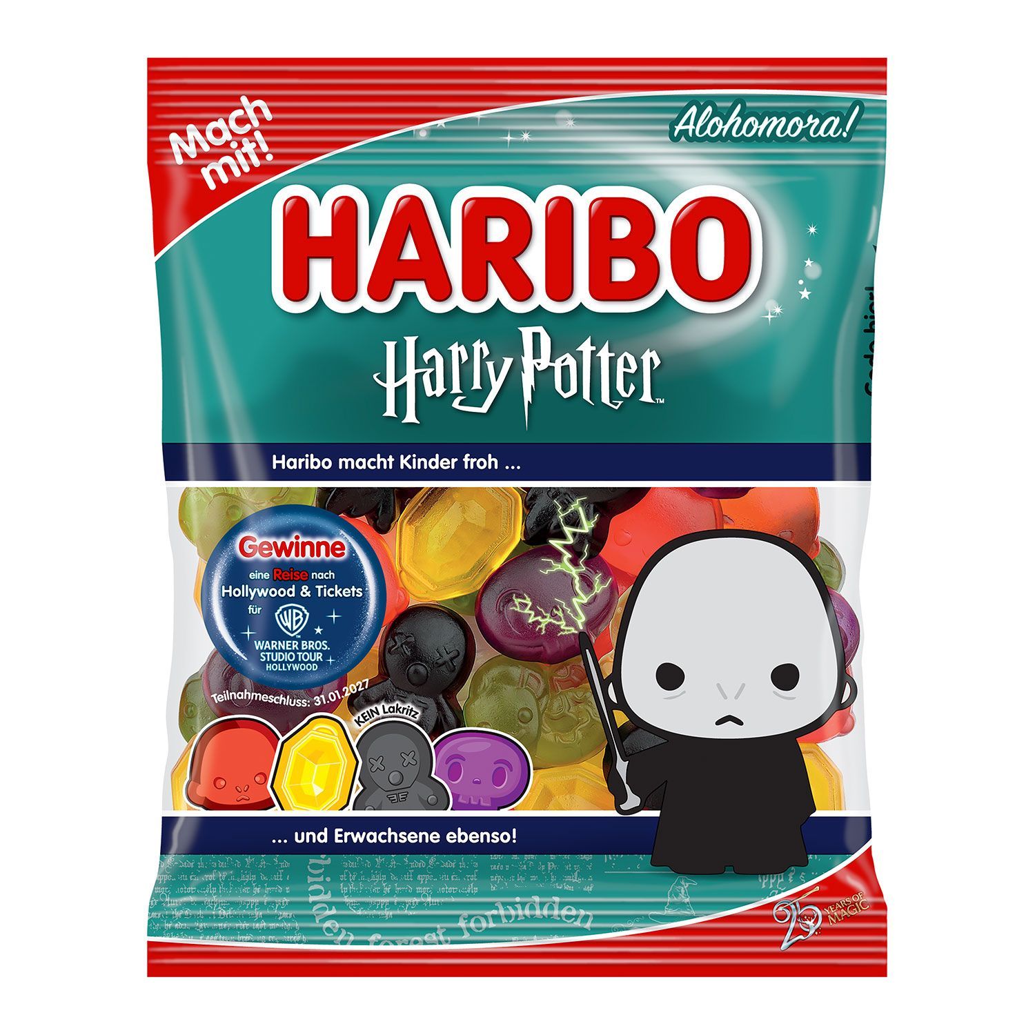 GOMINOLAS LORD VOLDEMORT SIMBOLOS MAGICOS HARIBO HARRY POTTER GOMINOLAS LORD VOLDEMORT SIMBOLOS MAGICOS HARIBO HARRY POTTER