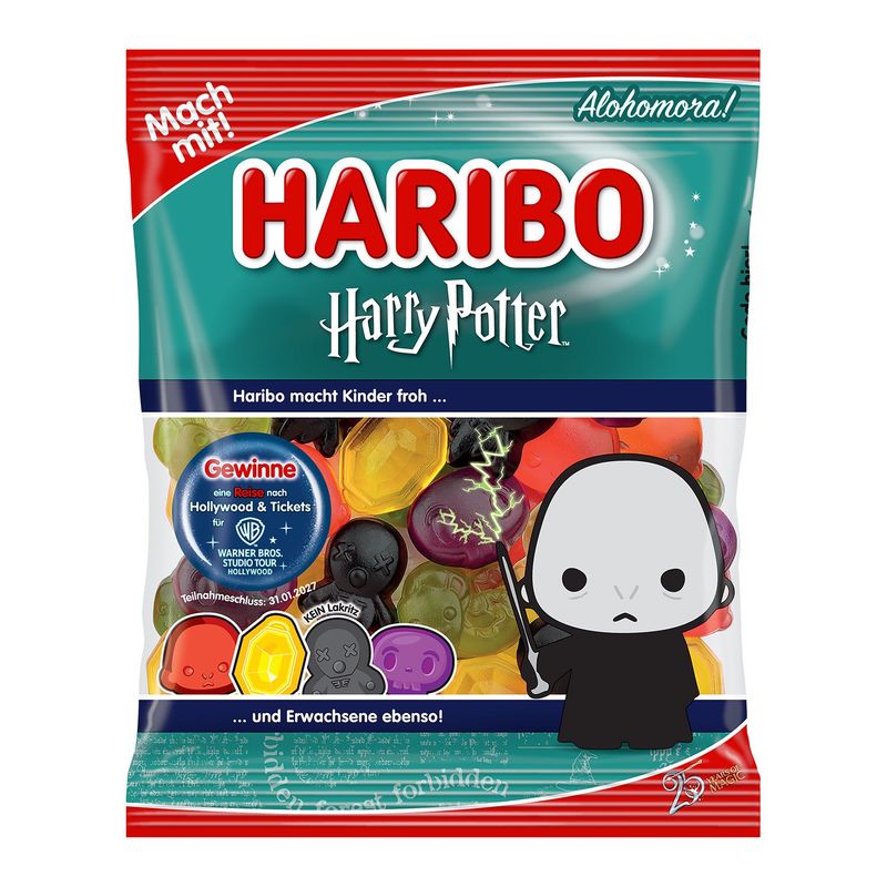 GOMINOLAS LORD VOLDEMORT SIMBOLOS MAGICOS HARIBO HARRY POTTER