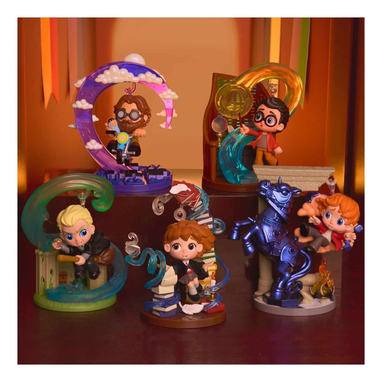 FIGURAS FLOTANTES WIZARDING WORLD SORPRESA HARRY POTTER FIGURAS FLOTANTES WIZARDING WORLD SORPRESA HARRY POTTER