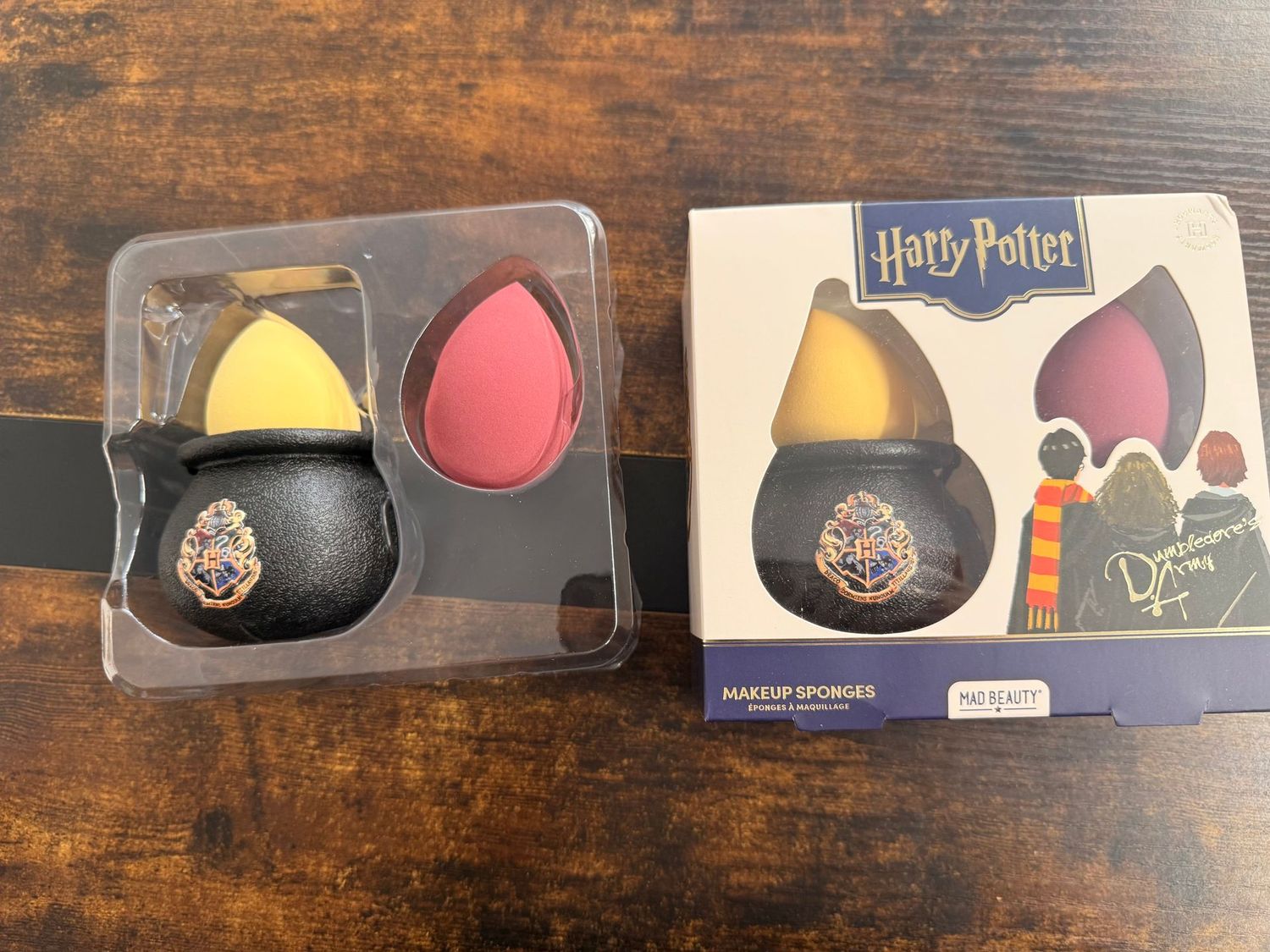 SET ESPONJAS MAQUILLAJE HOGWARTS HARRY POTTER SET ESPONJAS MAQUILLAJE HOGWARTS HARRY POTTER