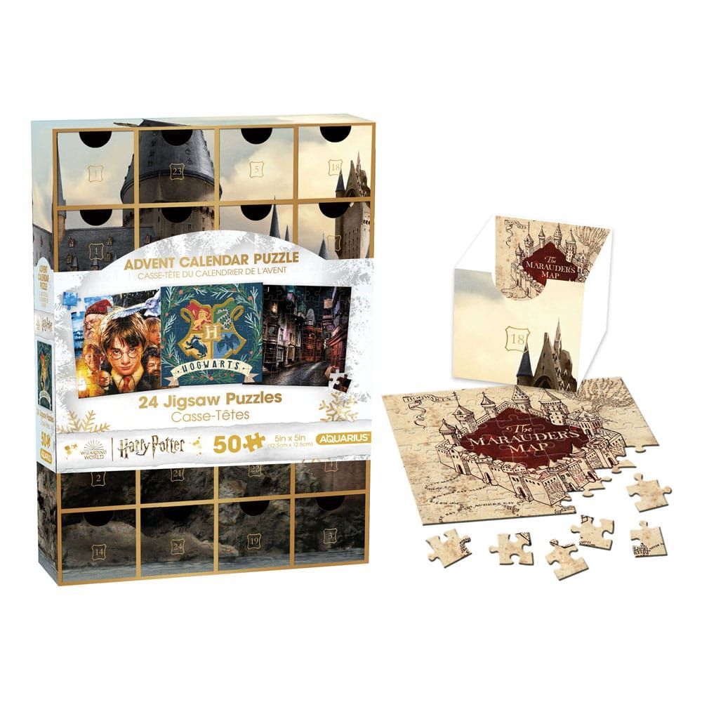 CALENDARIO ADVIENTO PUZZLES HARRY POTTER CALENDARIO ADVIENTO PUZZLES HARRY POTTER