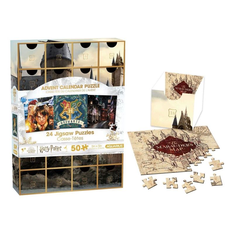 CALENDARIO ADVIENTO PUZZLES HARRY POTTER