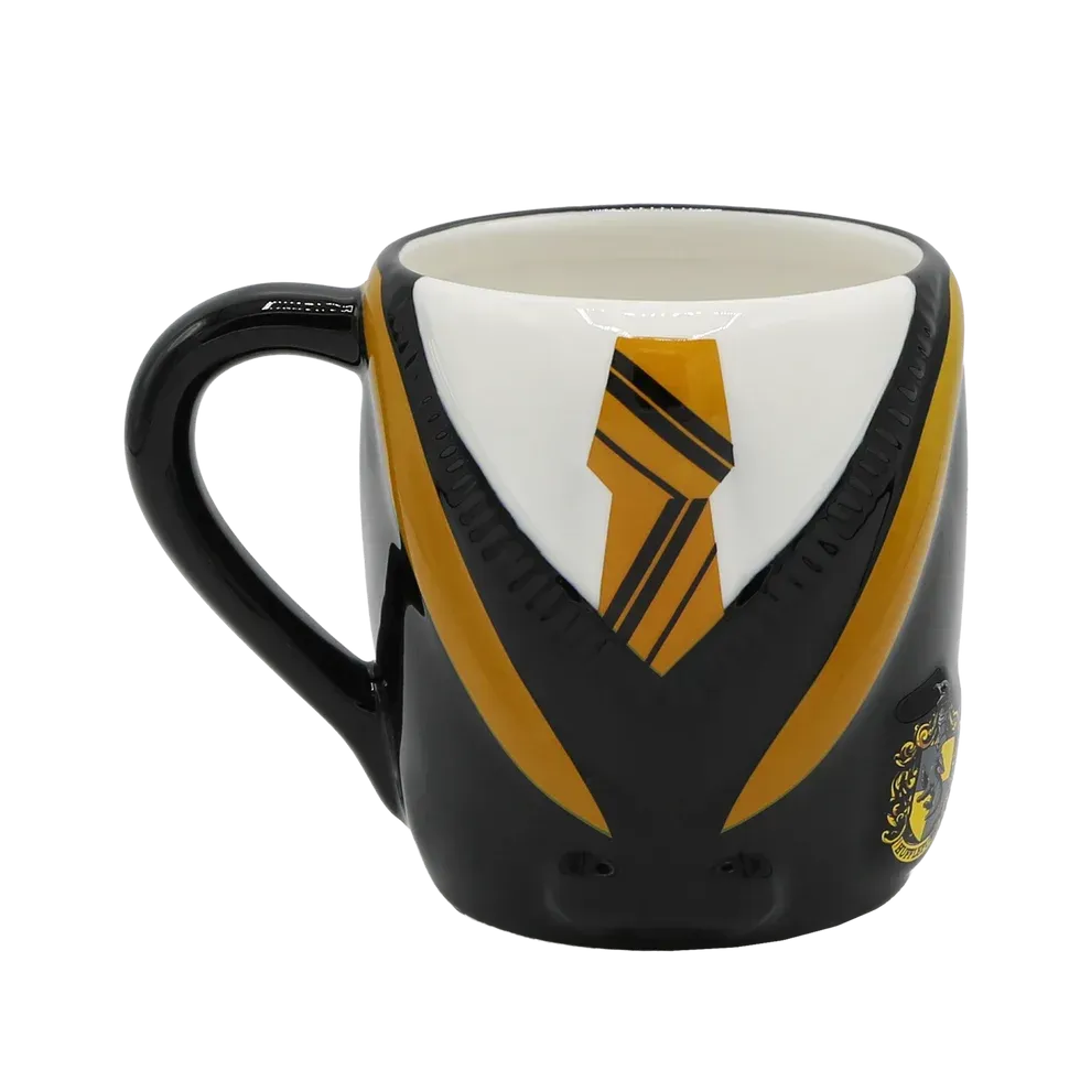 TAZA 3D UNIFORME HUFFLEPUFF HARRY POTTER TAZA 3D UNIFORME HUFFLEPUFF HARRY POTTER