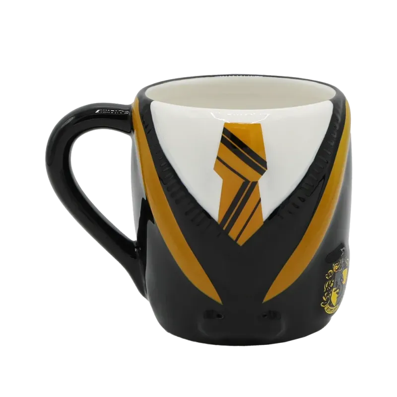 TAZA 3D UNIFORME HUFFLEPUFF HARRY POTTER