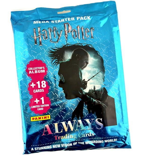 PACK ALBUM & TRADING CARD ALWAYS HARRY POTTER
