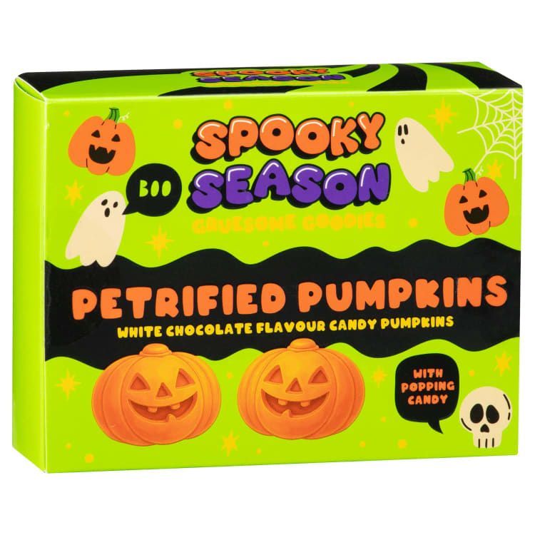 CAJITA CHOCOLATES CALABAZAS PETRIFICADAS HALLOWEEN