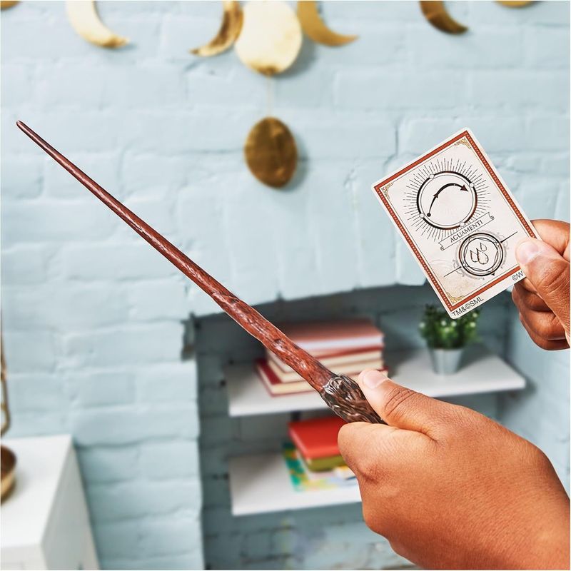 VARITA HARRY POTTER & TARJETA CONJURO HARRY POTTER