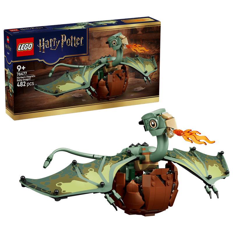 FORD NORBERTO BEBE DRAGON HAGRID 76477 RARE LEGO HARRY POTTER