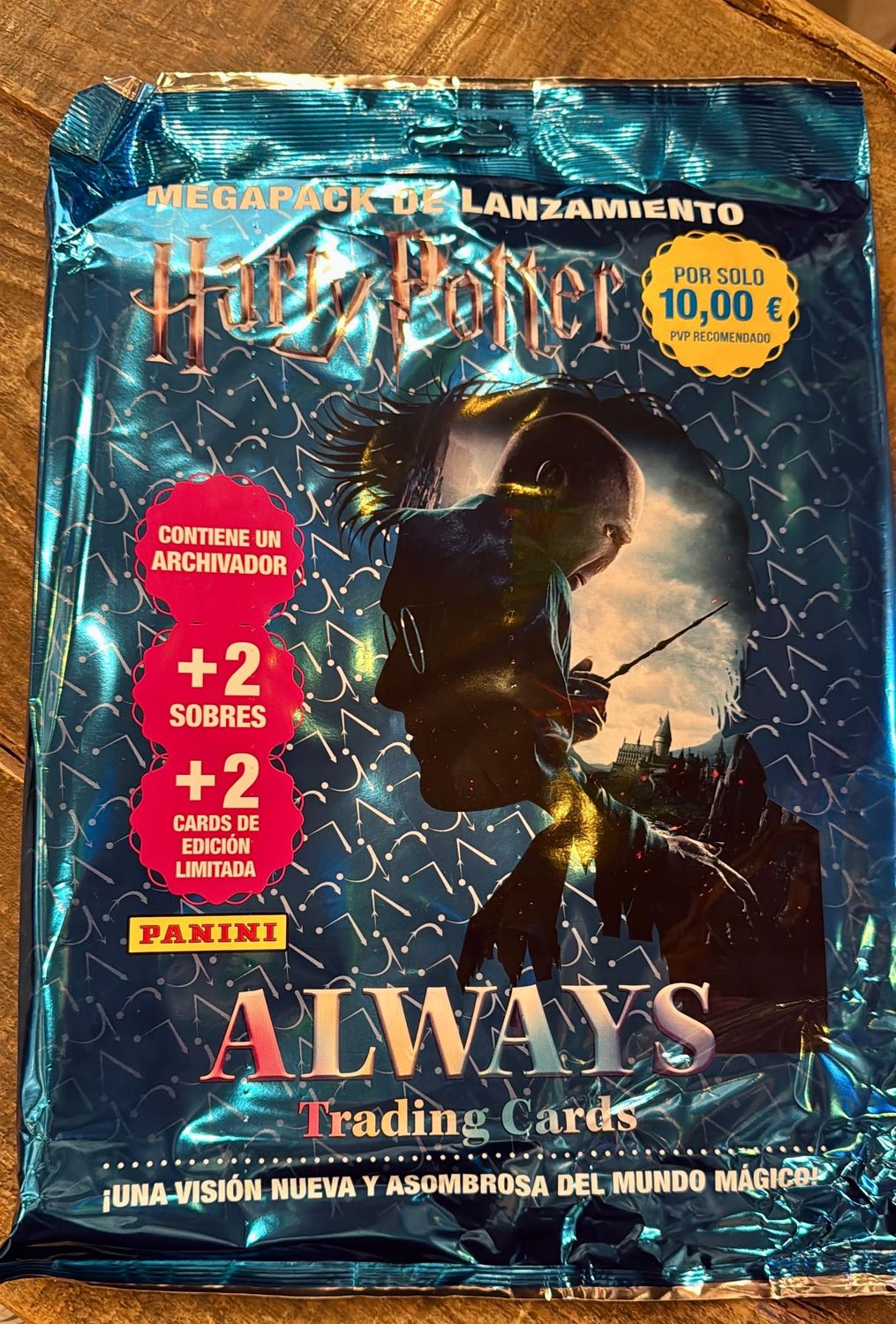 PACK ALBUM & TRADING CARD ALWAYS VERSION ESPAÑOLA HARRY POTTER