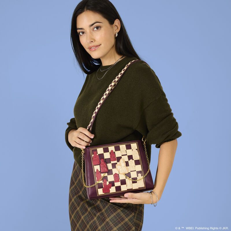 PREVENTA - BOLSO AJEDREZ MAGICO LOUNGEFLY HARRY POTTER