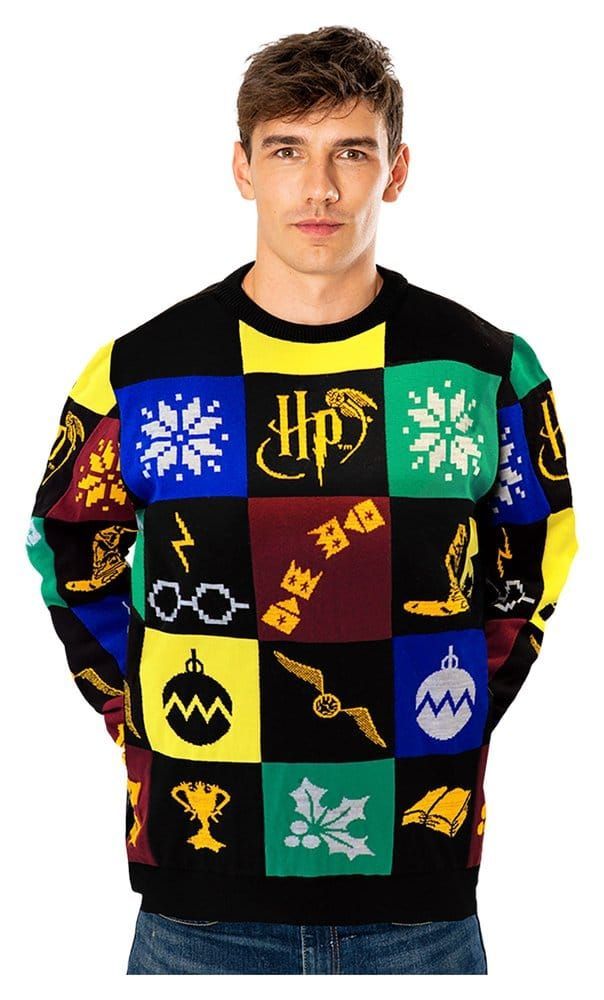 JERSEY NAVIDAD PATCHWORK KNITTED HARRY POTTER