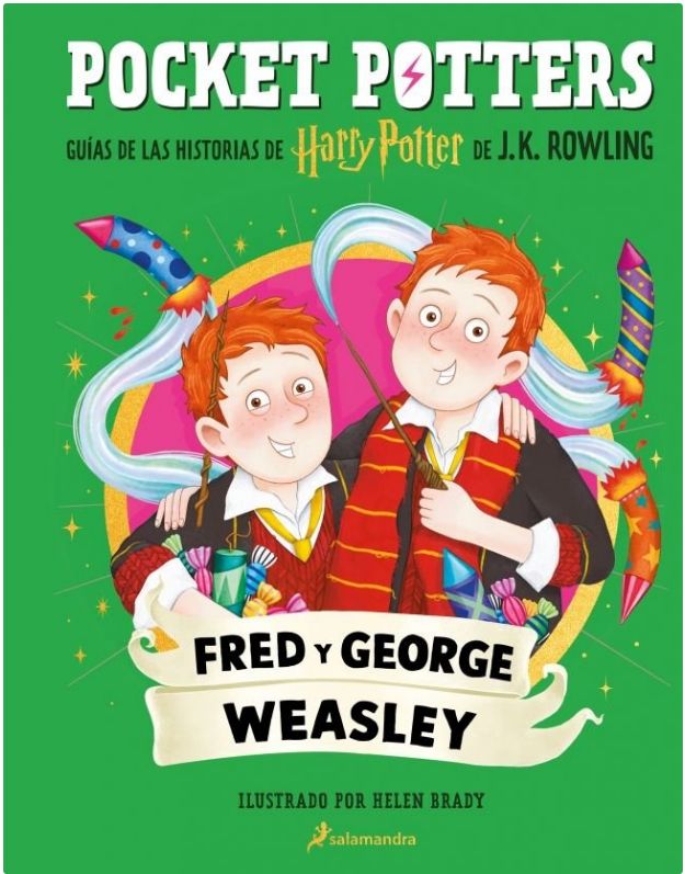 PREVENTA - POCKET POTTER FRED & GEORGE WEASLEY HARRY POTTER