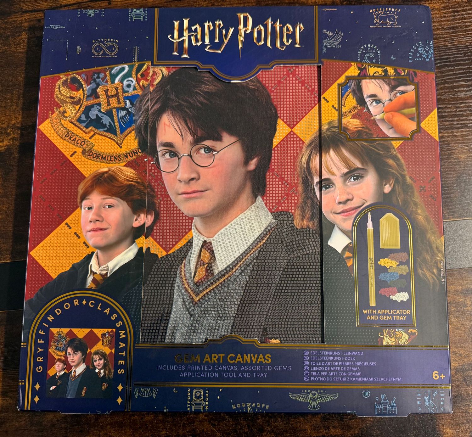 KIT CANVAS CRYSTAL ART TRIO HARRY RON HERMIONE HARRY POTTER