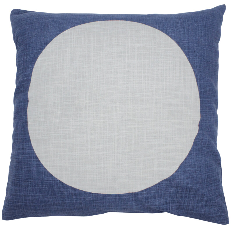 Kissen Zirkel blau (o. Füllung) Kissen Zirkel blau (o. Füllung)