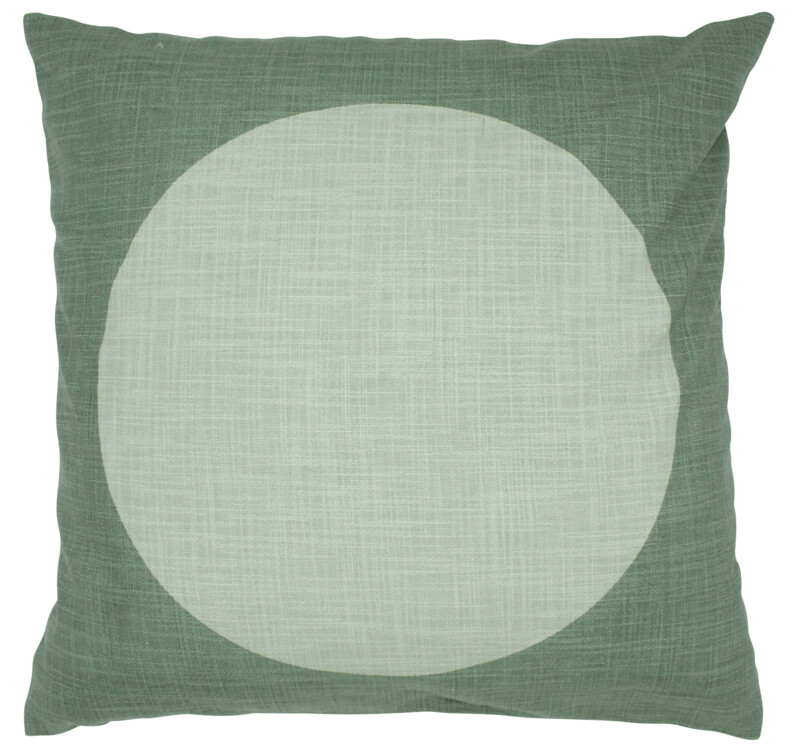 Kissen Zirkel Smoke grün (o. Füllung) Kissen Zirkel Smoke grün (o. Füllung)