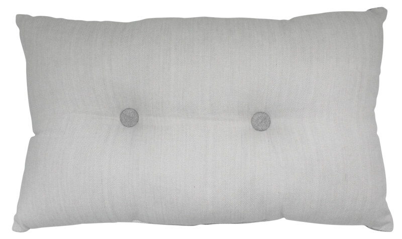 Kissen Duo klein dunkelgrau und hellgrau (inkl. Füllung)