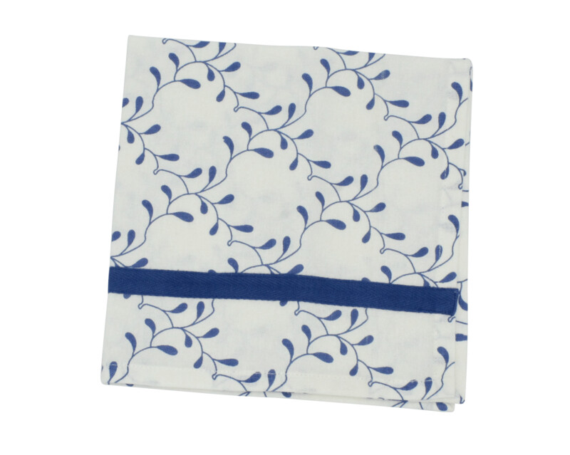 Serviette Viola blau