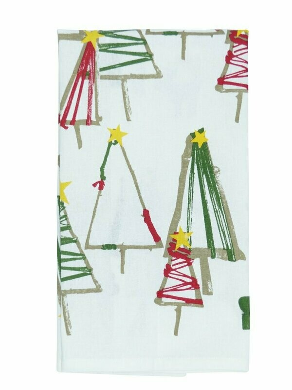 Geschirrtuch abstrackte Bäume Geschirrtuch abstrackte Bäume