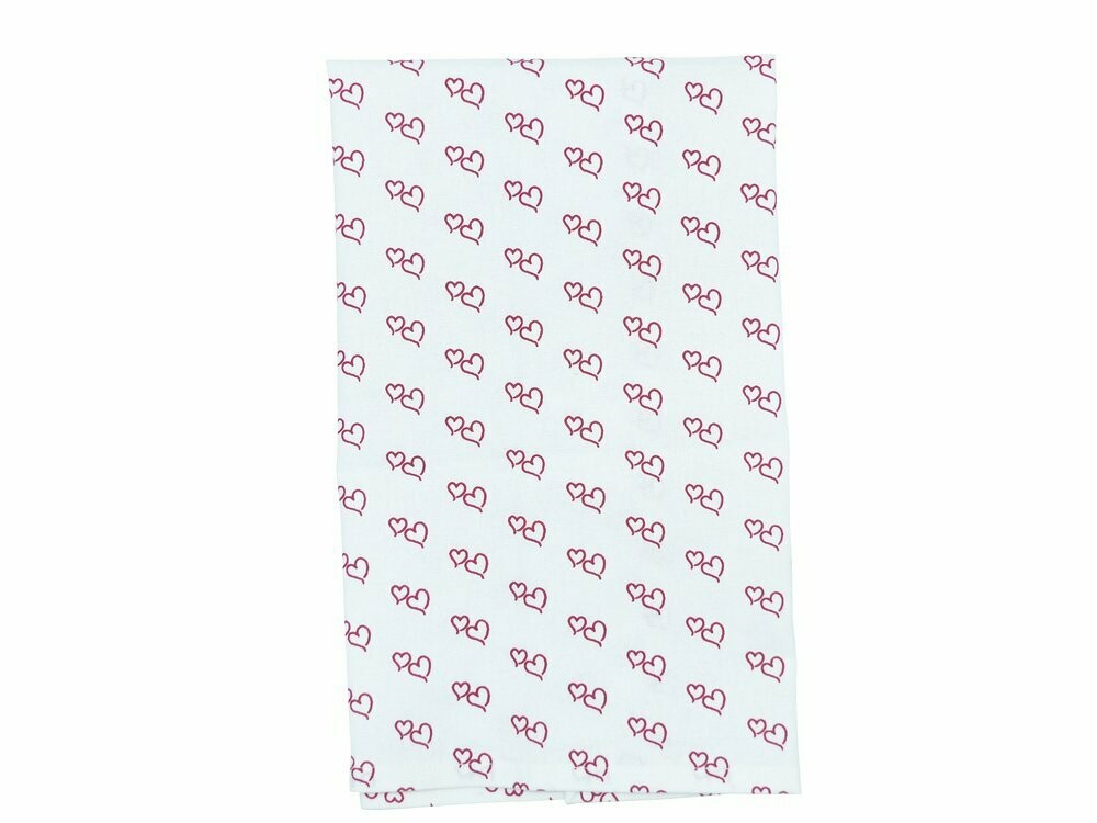 Kitchen towel two hearts