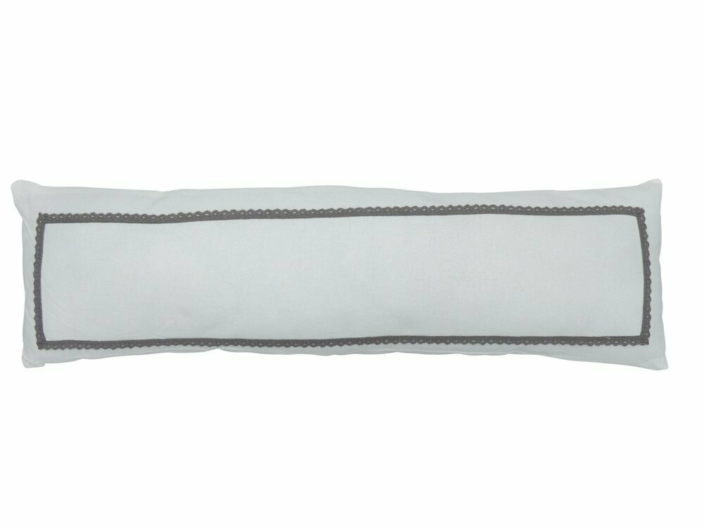 Kissen Canvas grau (inkl. Füllung)