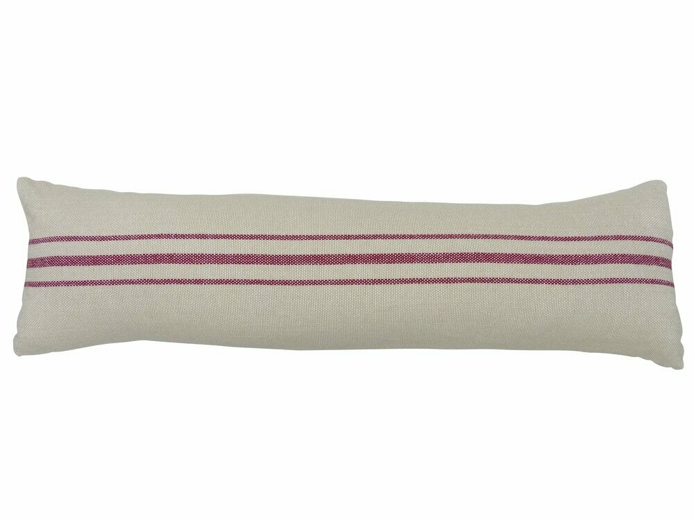 Kissen Jute rot (inkl. Füllung)