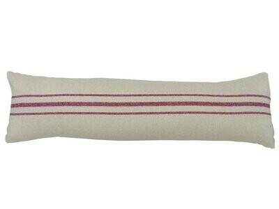 Kissen Jute rot (inkl. Füllung)