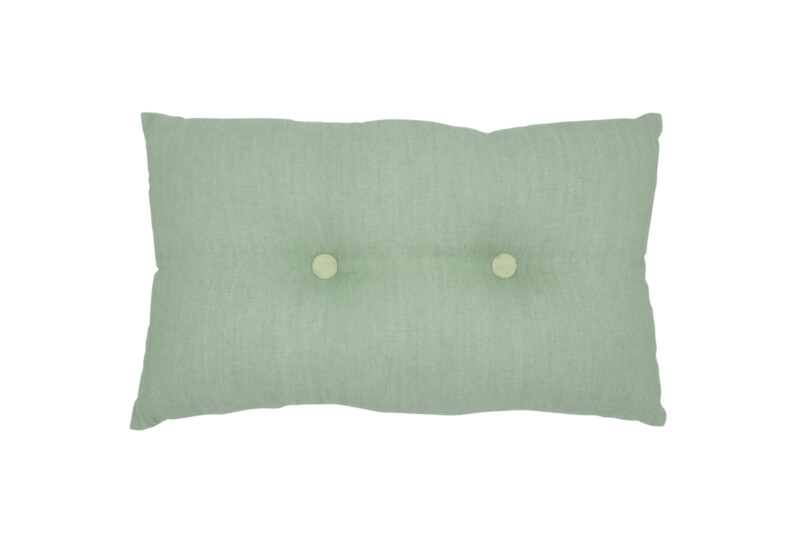 Kissen Duo klein dunkelgrün und hellgrün (inkl. Füllung)