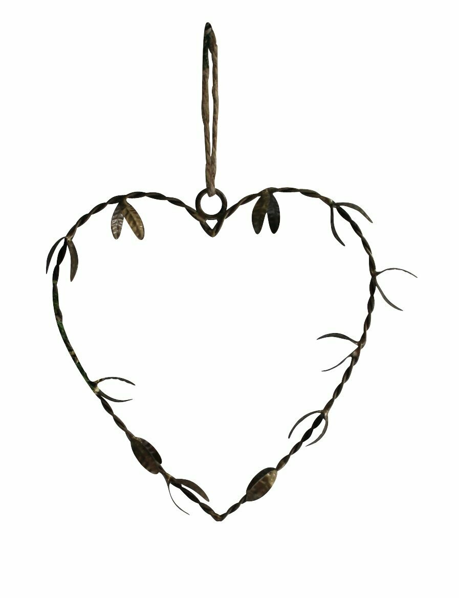 Mistel Herz Messing