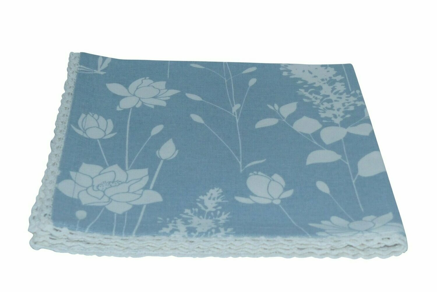 Serviette Blumen Feld