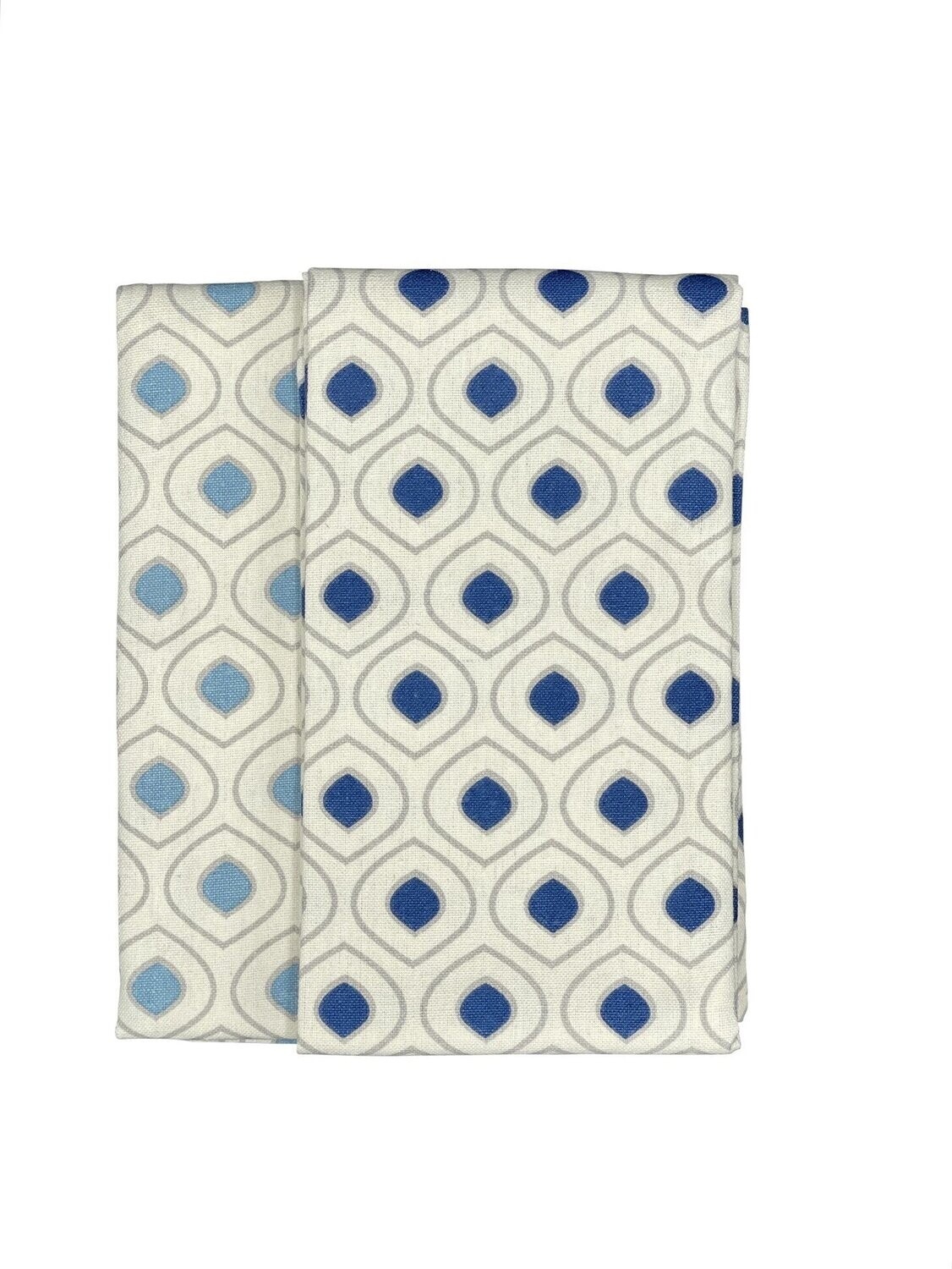 Danishville Geschirrtuch Bündel m. 2 Stk. fun dot blau