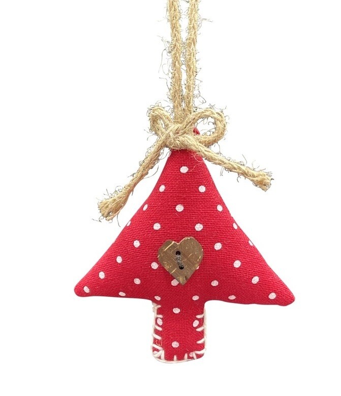 Danishville Baum Anhänger Tupfen, 9 cm