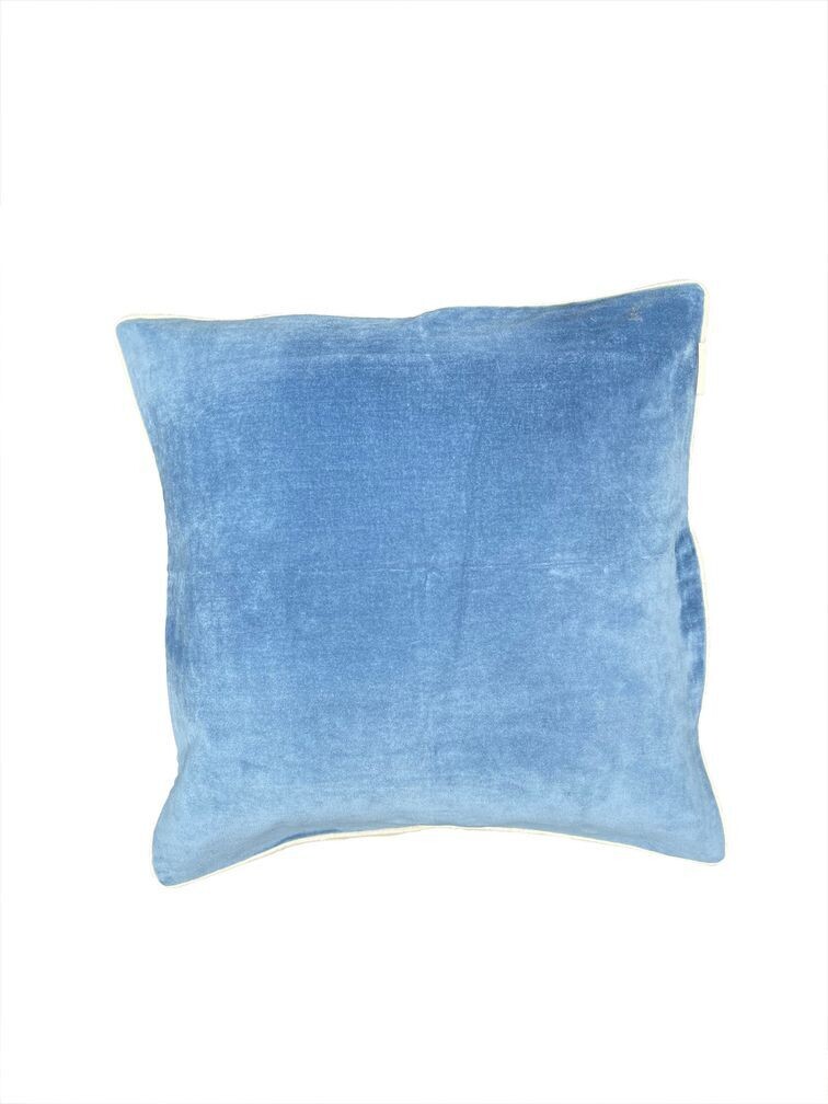 Danishville Samt Kissen blau