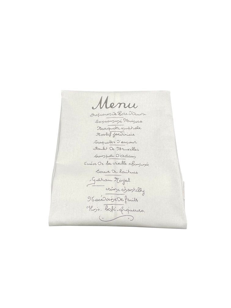 Kitchen towel MENU